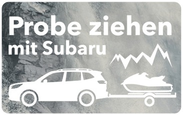 Logo "Probe ziehen mit Subaru"