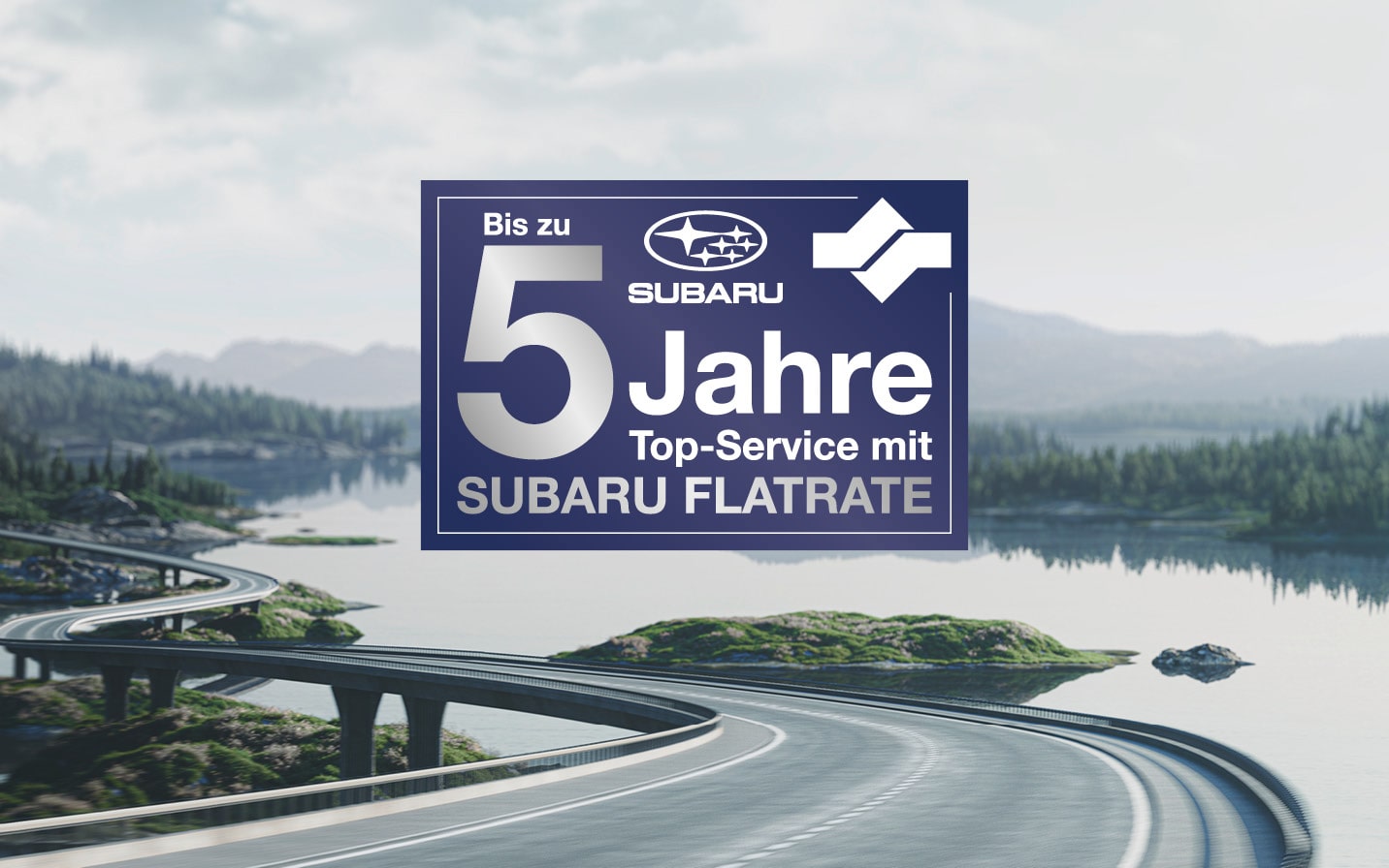 5 Jahre Top-Service mit Subaru Flatrate