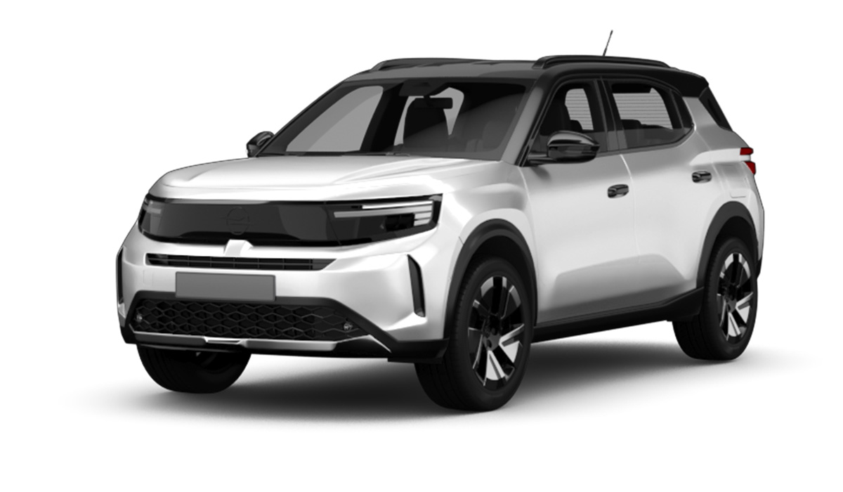 weißer Opel Frontera