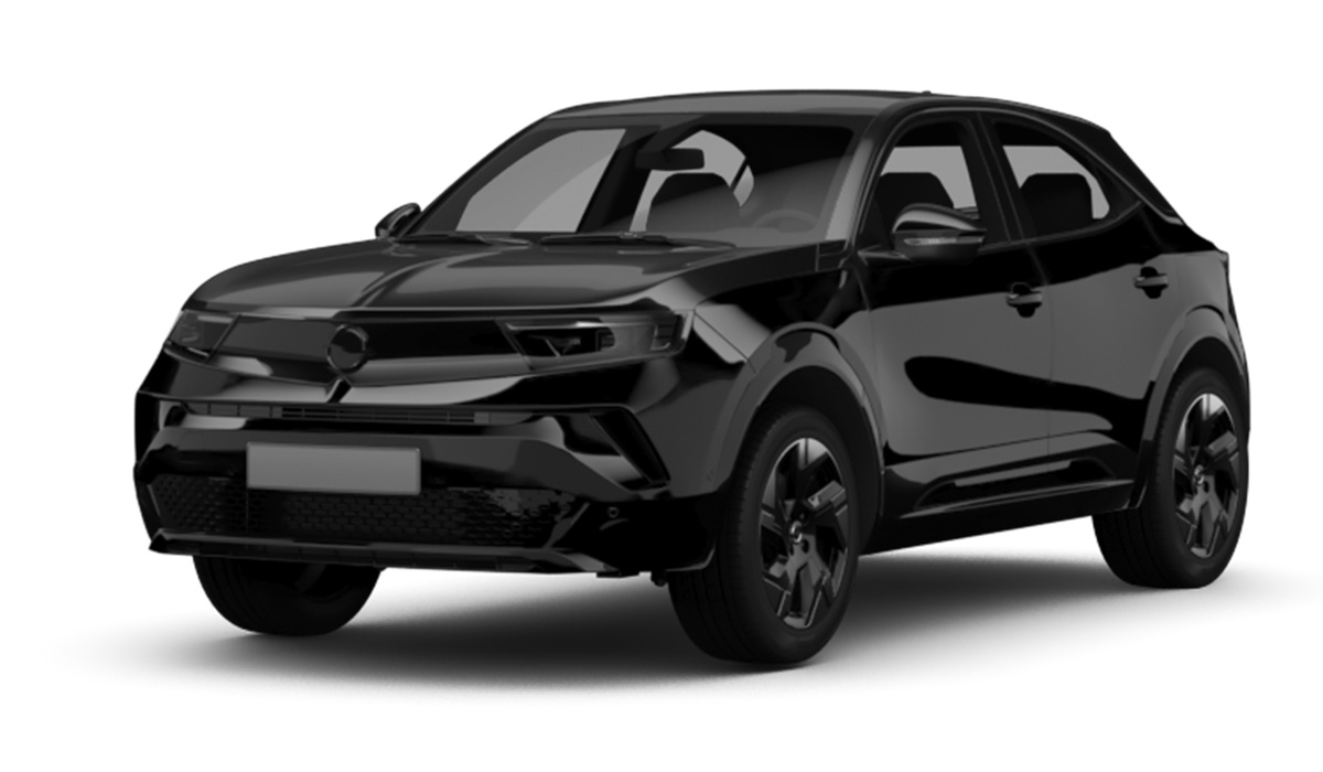 schwarzer Opel Mokka